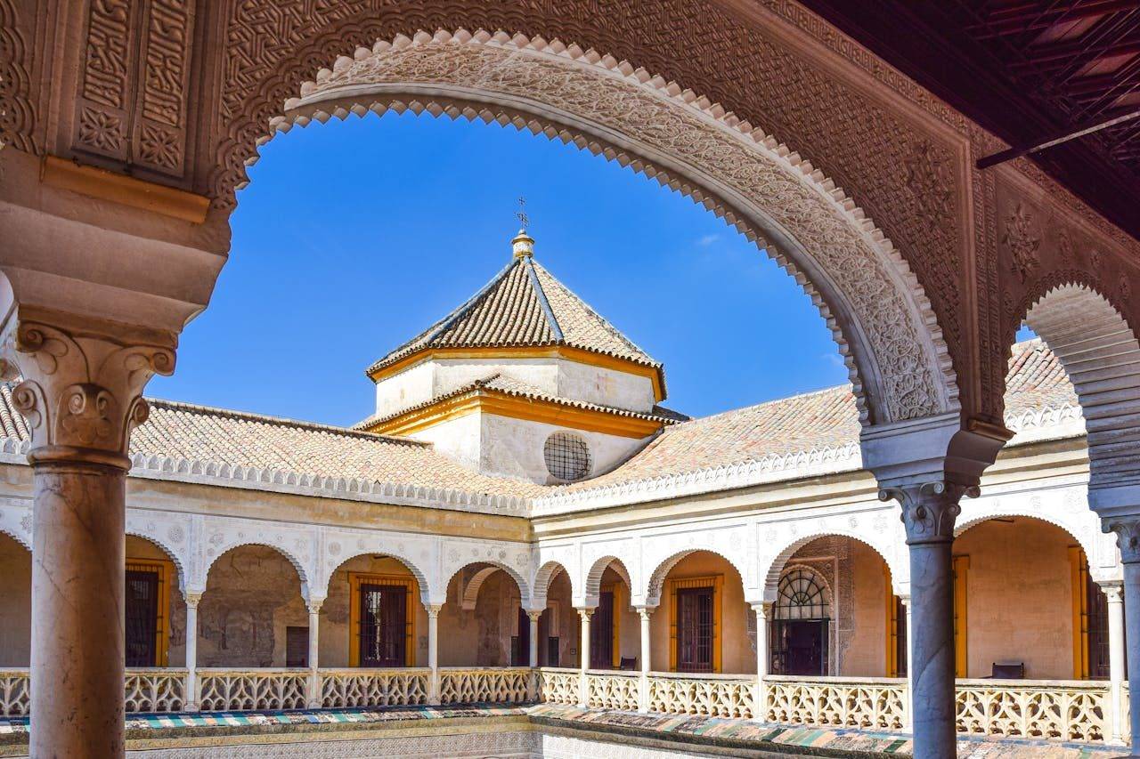 Patio mudéjar de Casa de Pilatos, Sevilla
